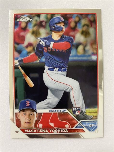 Yahooオークション 2023 Topps Chrome Baseball 吉田正尚 Base