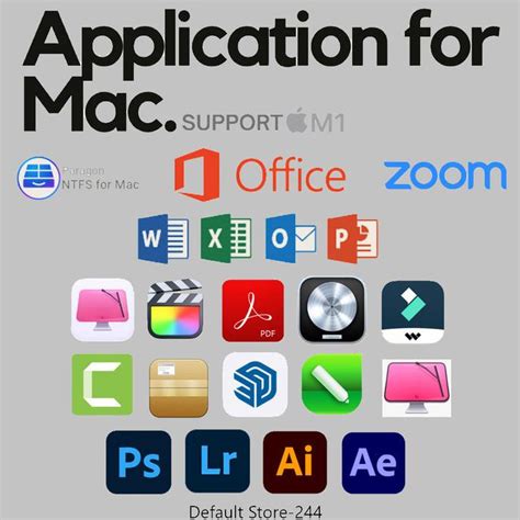 jual software macos macbook imac microsoft office corel draw final cut