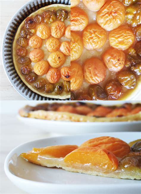 Les gourmandises d Eloïse Tarte abricots et reines claudes Crostata