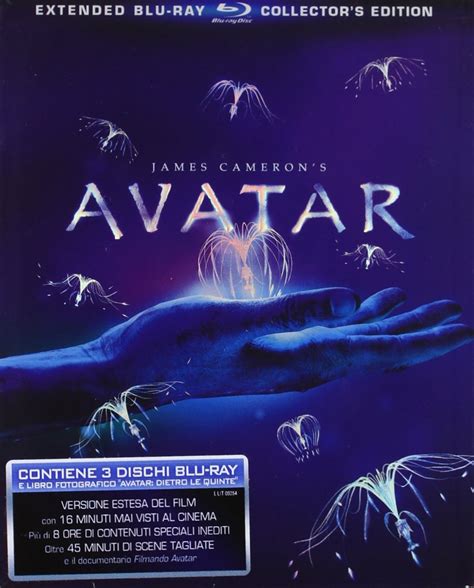 Amazon Avatar Extended Collector S Edition Blu Ray Libro