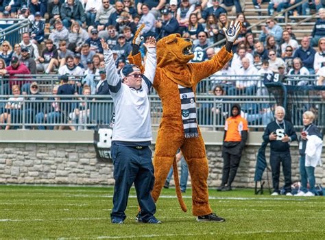 Penn State Football Blue White Game On Behance