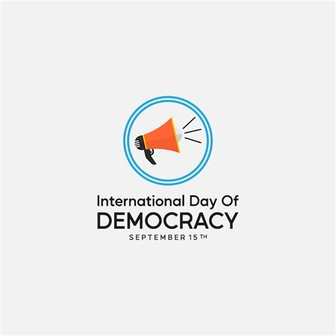 Premium Vector Vector Graphic Of International Day Of Democracy Logo