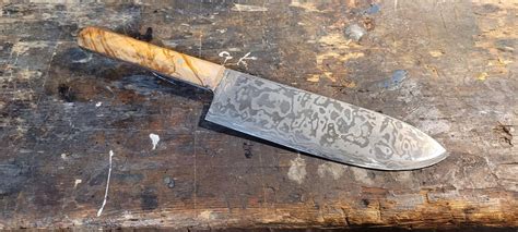 Second Knife We Made First One In Our Own Blacksmithshop Rbladesmith