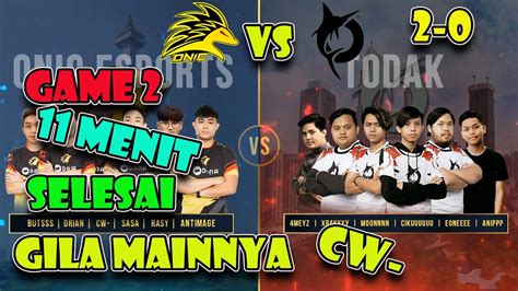 Onic Vs Todak Match Mpl Invitational Nation Cup Week Day