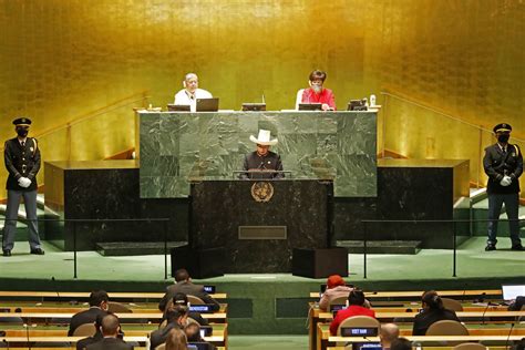 Intervenci N Del Presidente De La Rep Blica Pedro Castillo En La