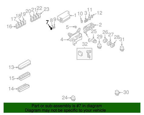 2017 Nissan Nv200 Cargo Van Fuse Box Diagrams