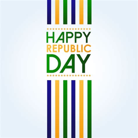 Premium Vector India Republic Day January Indian Background