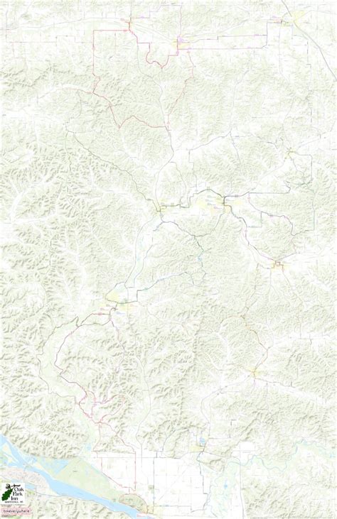 Trempealeau County Bike Routes Map By Crossover Ventures Llc Avenza Maps