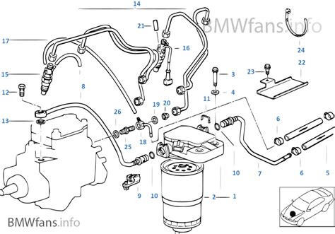 Fuel Injection System Diesel Bmw 3 E36 318tds M41 Europe