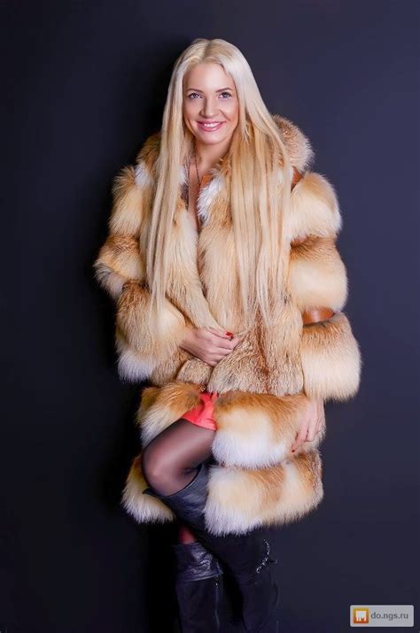 Long Beautiful Hair Fixation Rapunzel Longhair Blonde Fur Coats Women Fur Street Style