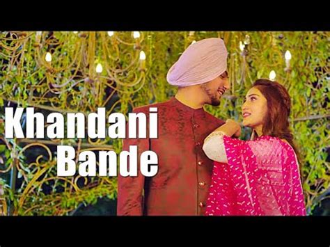 Khandani Bande Full Song Amar Sehmbi Punjabi Song Bravo Kaptaan