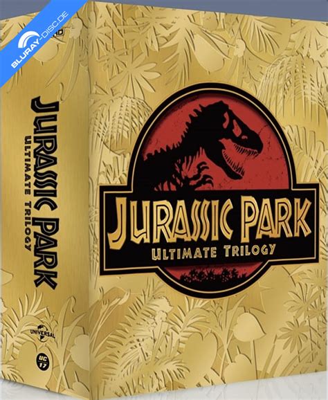 Jurassic Park Trilogy Collection 4k Uhd Club Exclusive Uc 17 Limited Edition Digipak