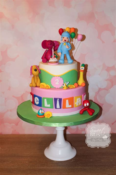 Pocoyo Themed Birthday Cake - CakeCentral.com