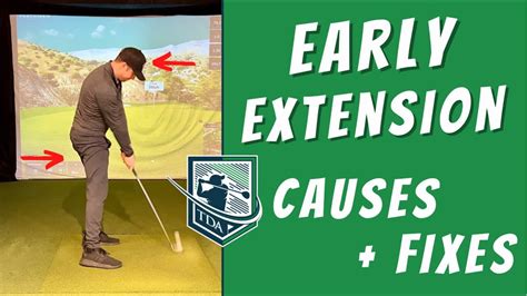 Early Extension In The Golf Swing Youtube