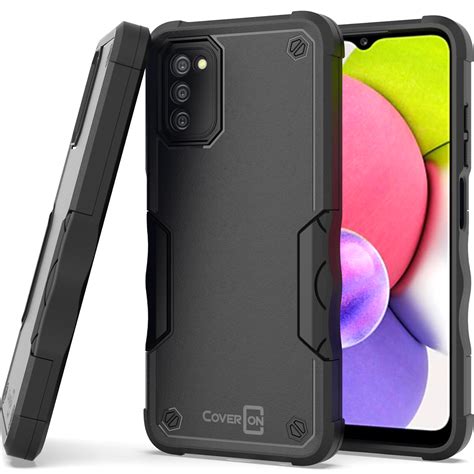 CoverON For Samsung Galaxy A03s Case Military Grade Heavy Duty Rugged