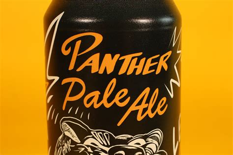 Panther Pale Ale Beer Can Design On Behance