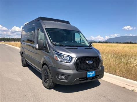 2022 Awd Ford Transit 350 Ecoboost Medium Roof Camper Van Cars And For Sale In Columbia Falls