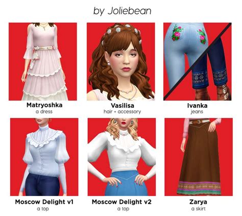 Slavic Allure A Custom Content Pack By Joliebean X Clumsyalienn