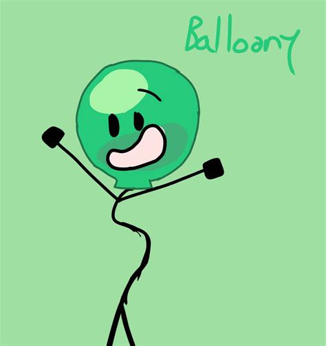 Balloony From Bfb By Dj3609 On Deviantart