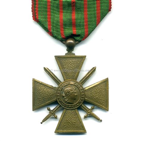 Frankreich Kriegskreuz Mit Schwertern Croix De Guerre