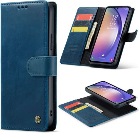 Casemania Hoesje Voor Samsung Galaxy A G Navy Blue In Magnetic