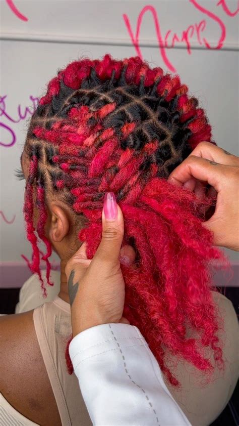 Trailblazing Loc Salon On Instagram French Braid On Locs Book Your