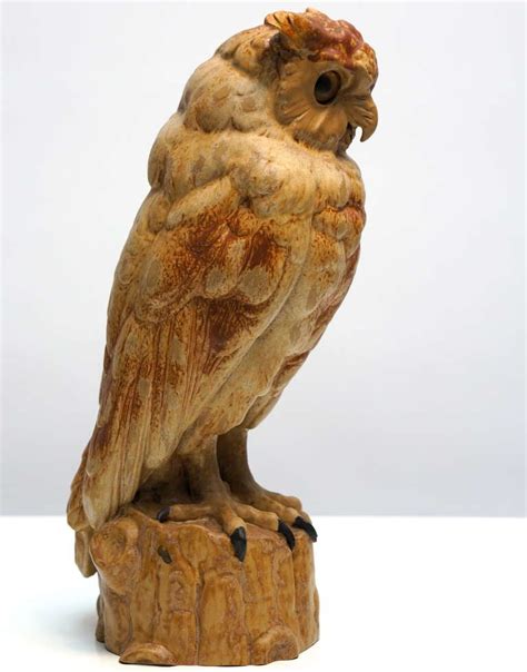 Vintage Ceramic Owl Sculpture At Stdibs Vintage Ceramic Owl Figurine