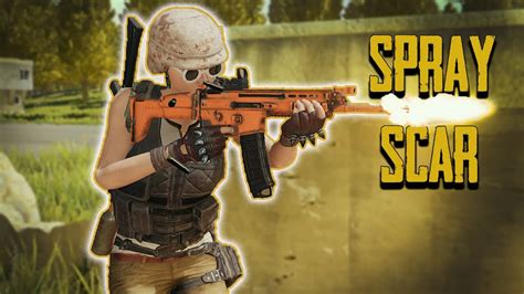 Descobri O Segredo Da Scar L Melhorando Spray Pubg Youtube