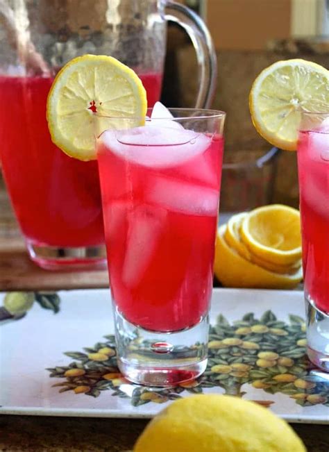 Cranberry Lemonade Made With Cranberries Not Juice Christinas Cucina