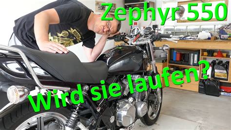 Kawasaki Zephyr Zusammenbau Und Vergaser Synchronisieren