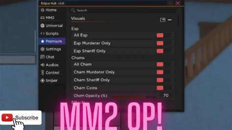 Roblox Murder Mystery 2 Op Script Eclispe Hub The Best Hub In Mm2