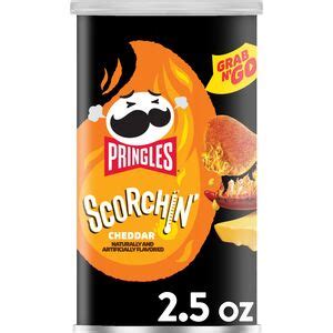 UPC 038000245589 Pringles Scorchin Grab N Go Cheddar Potato Crisps