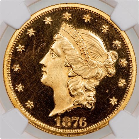 1876 Liberty Head Gold Double Eagle NGC PF65 UCAM Rare Collectibles TV