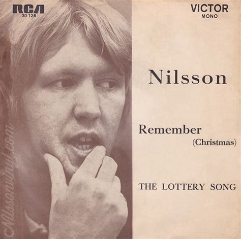 Remember Christmas The Lottery Song Harry Nilsson Vinyl