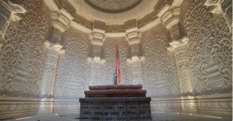 Shri Ram Janmabhoomi Trust unveils stunning carvings inside Ayodhya's ...