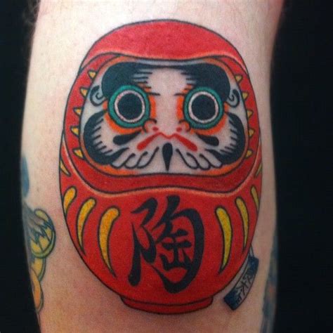 Horimatsu 文身 彫まつ on Instagram daruma in 2024 Daruma doll tattoo