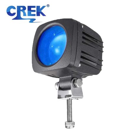 Inch Square Forklift Blue Spotlight Flashing Arrow Warning Safety