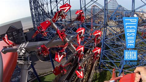 Red Arrows Skyforce On Ride POV 4K Blackpool Pleasure Beach YouTube