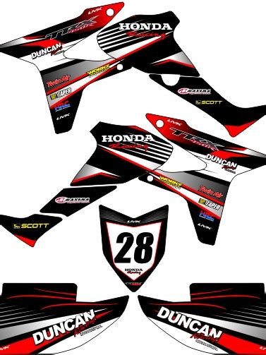 Atv Honda Categor As Del Producto Lmx Graphickits