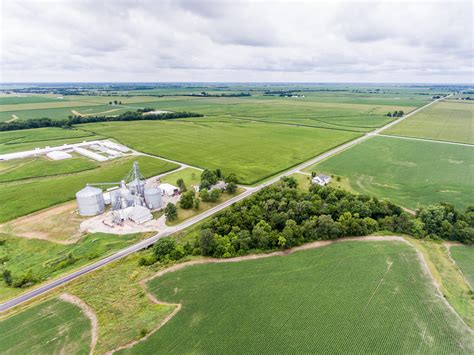 Free stock photo of aerial, aerial farm, aerial view