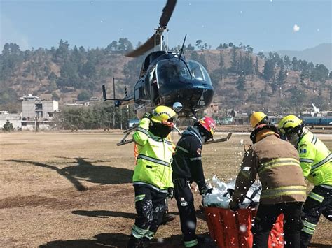 Totonicapán Continúan Acciones Para Combatir Incendio Forestal