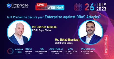 Live Webinar 2023 Securing Against Ddos Attack