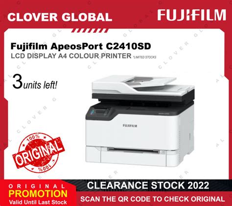 Fujifilm Apeosport C Sd Lcd Display A Colour Printer Lazada Singapore