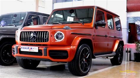 Mango Orange 2023 Mercedes Benz G63 AMG In Depth Details YouTube