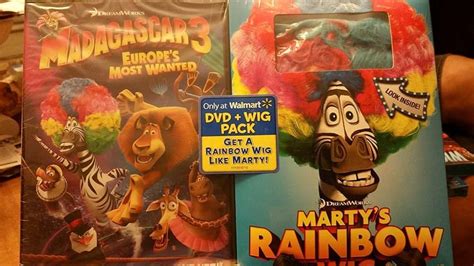 Madagascar 3 Europes Most Wanted Dvd Bonus Martys