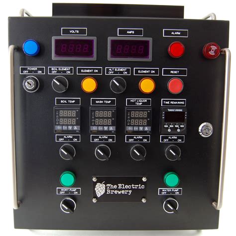 50a Electric Brewery Control Panel For Back To Back Batches Pre Assem