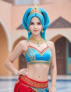 Female Genie Cosplay Face Swap Insert Your Face ID 1082570