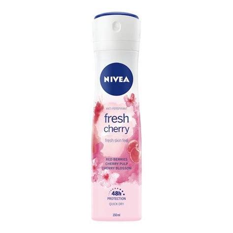 Nivea Fresh Cherry Deodorant Anti Perspirant Spray 150ml Lazada Ph