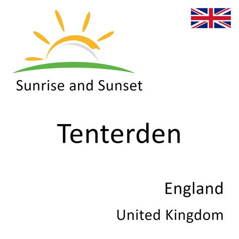 Sunrise And Sunset Times In Tenterden England United Kingdom