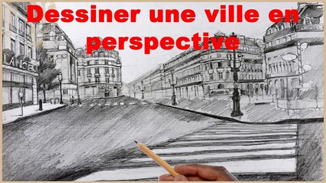 Comment Dessiner Une Ville En Perspective Avec Deux Points De Fuite